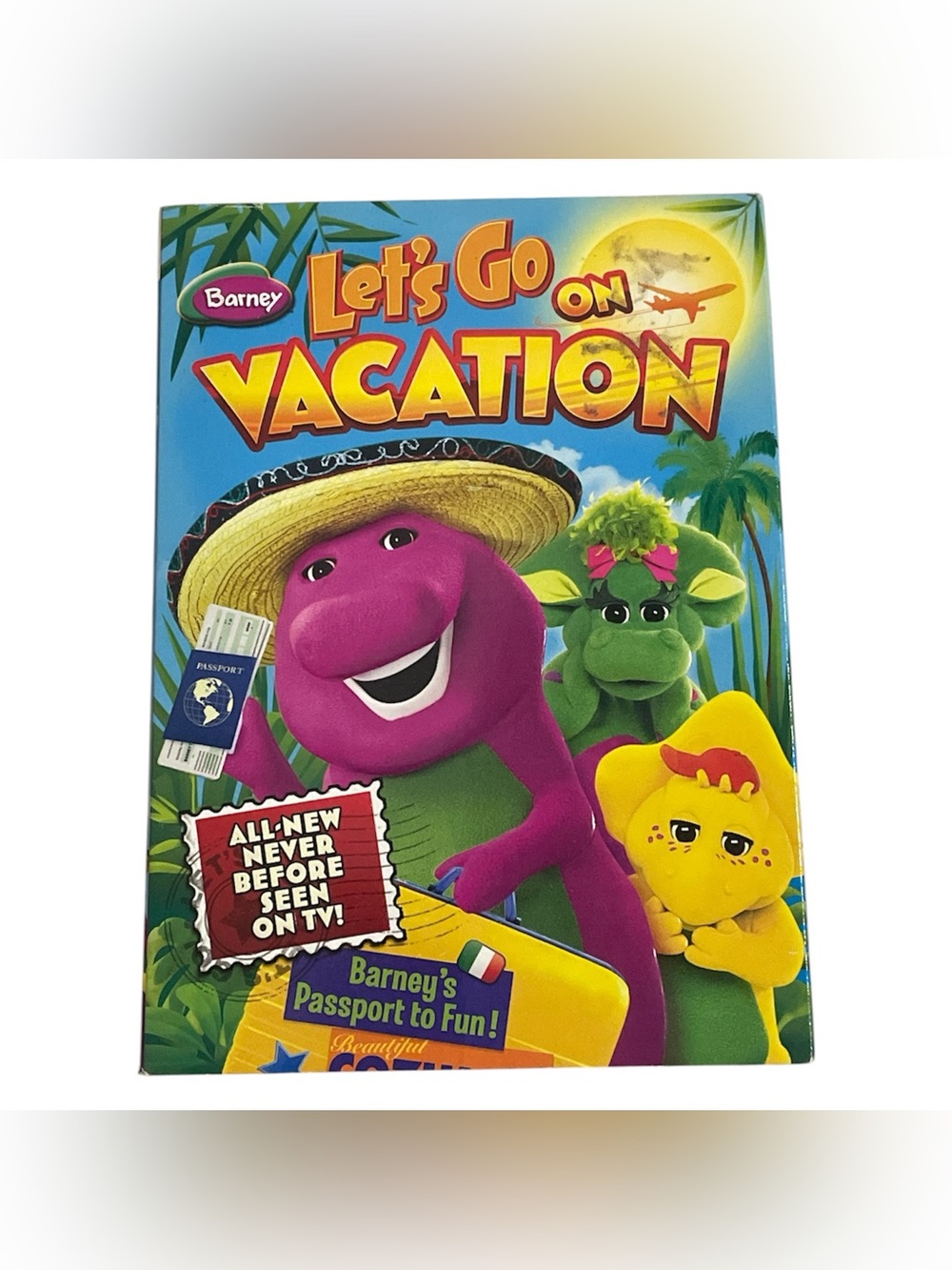 Hit Entertainment Barney Let’s Go On Vacation DVD 2009